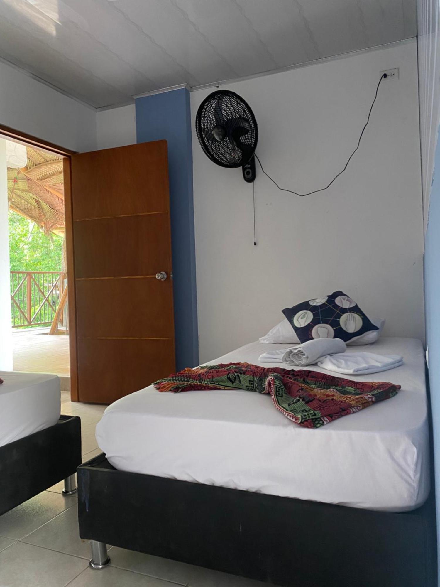 Eco Hostal La Perla Tayrona El Zaino Exteriör bild