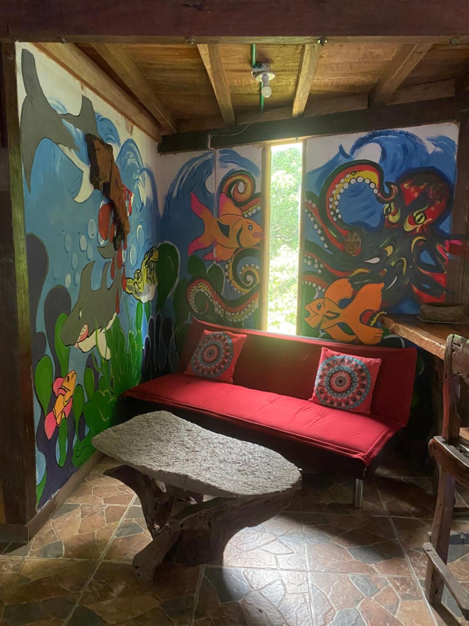 Eco Hostal La Perla Tayrona El Zaino Exteriör bild