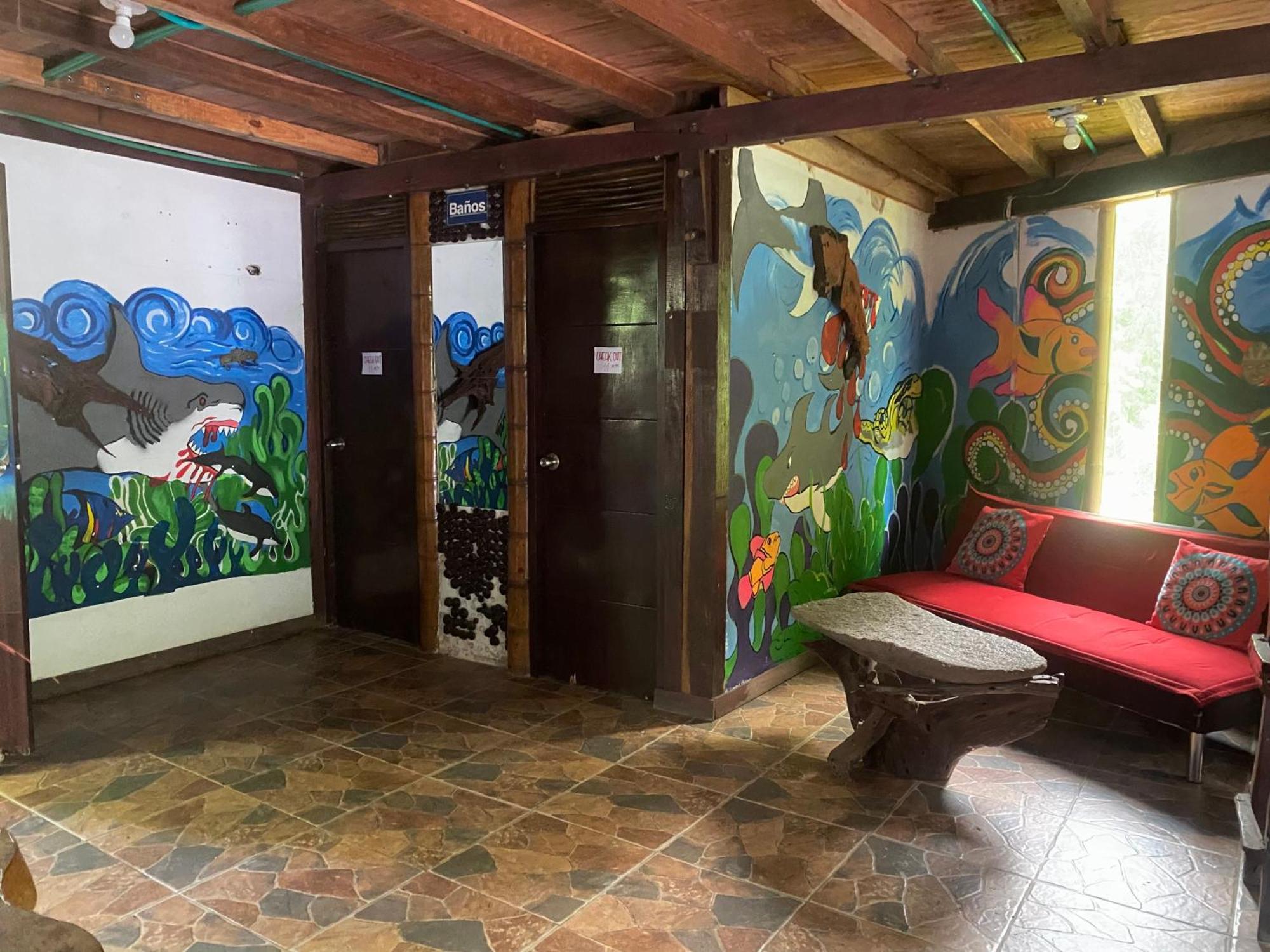 Eco Hostal La Perla Tayrona El Zaino Exteriör bild