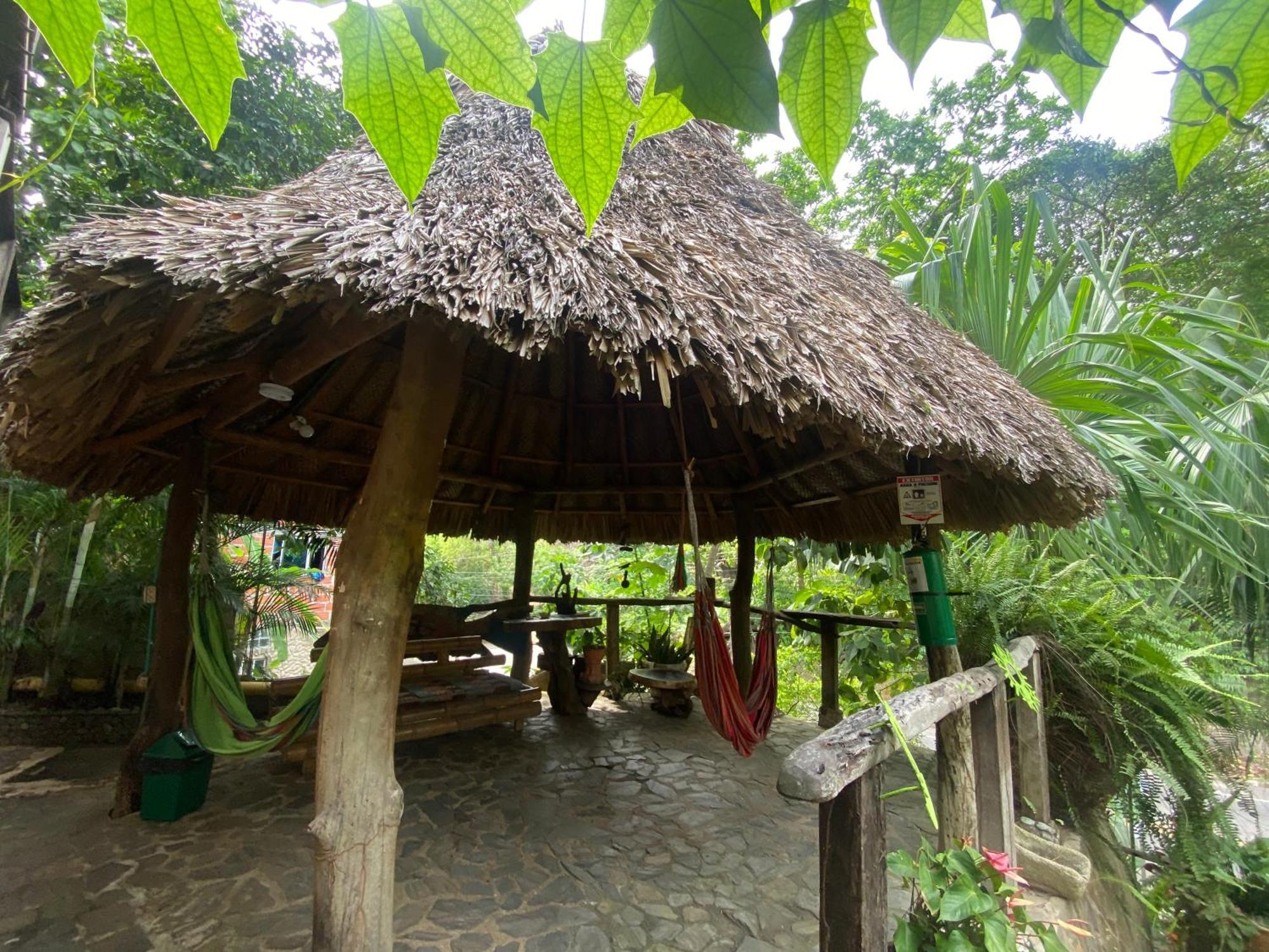Eco Hostal La Perla Tayrona El Zaino Exteriör bild