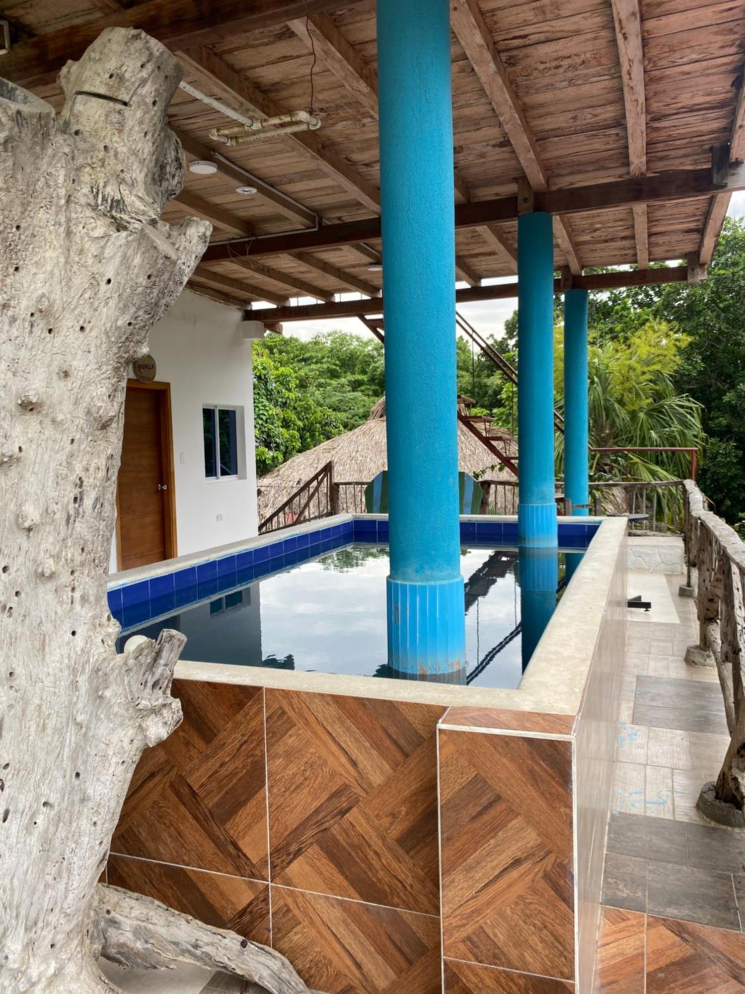 Eco Hostal La Perla Tayrona El Zaino Exteriör bild